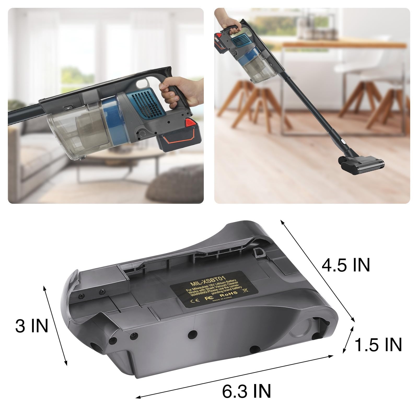 Amazon.co.jp: TEPULAS シャークIZ QZシリーズ掃除機用バッテリー