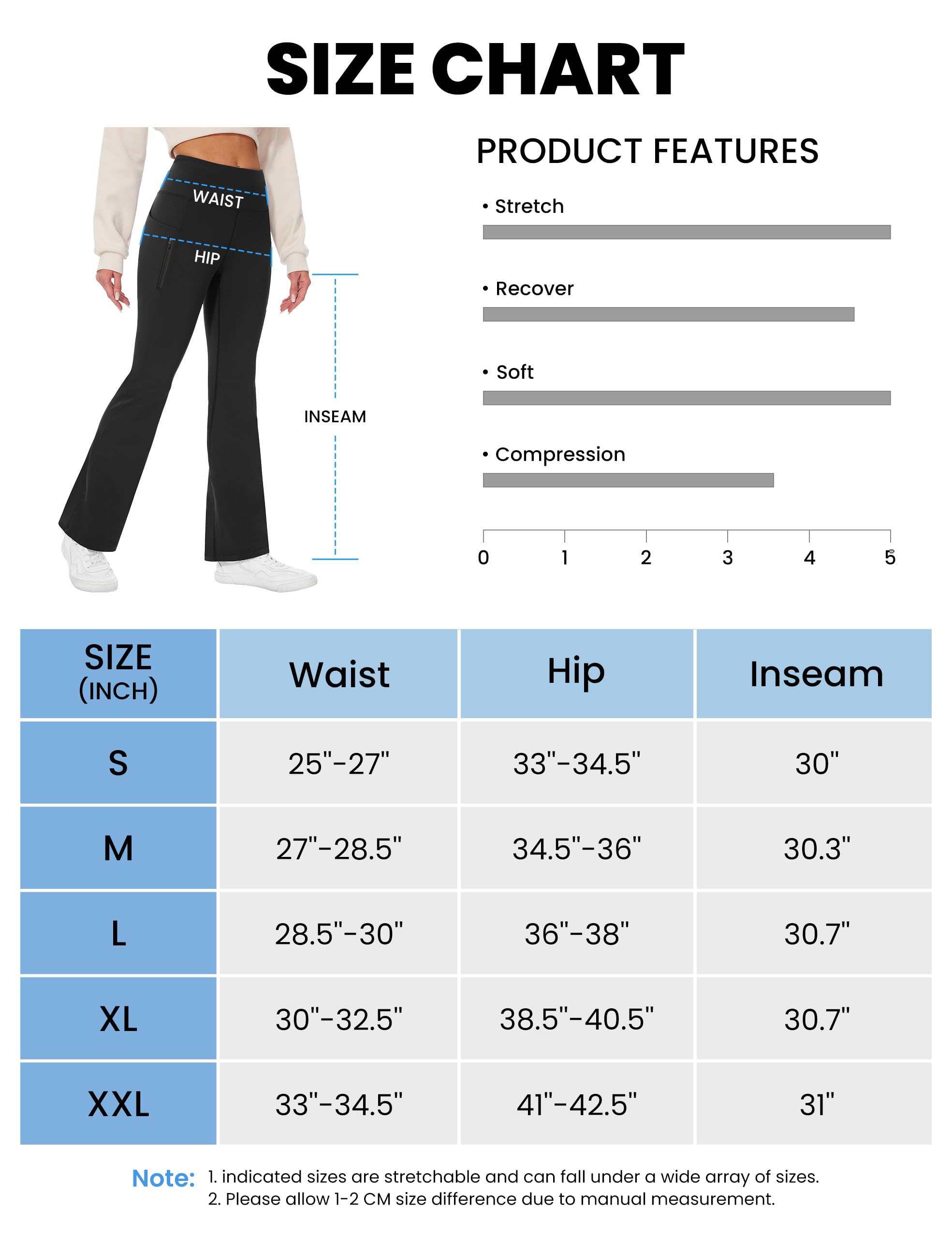 Pantalones de senderismo con forro polar impermeables térmicos para mujer