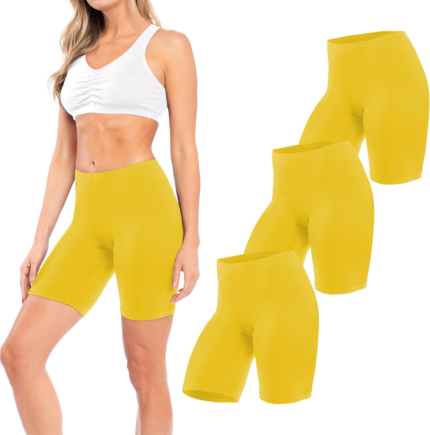 3 Pack- Neon Yellow