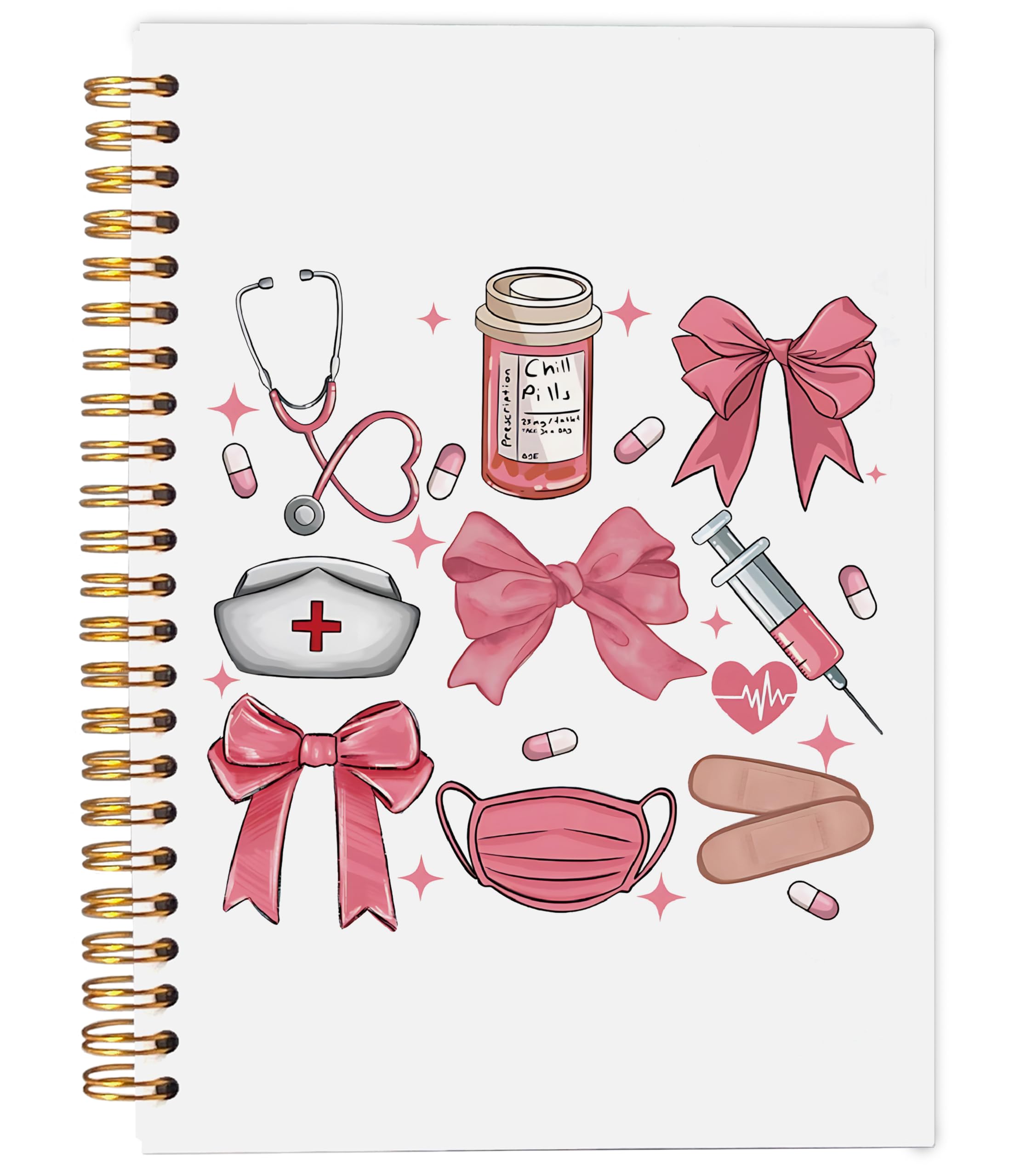 Ecezatik Nurse Nursing Notebook, Nurse Gifts for Women, Nursing Gifts for New Grad Nurses, Nurse Practitioner Gifts, Registered Nurse Gifts, Nurse