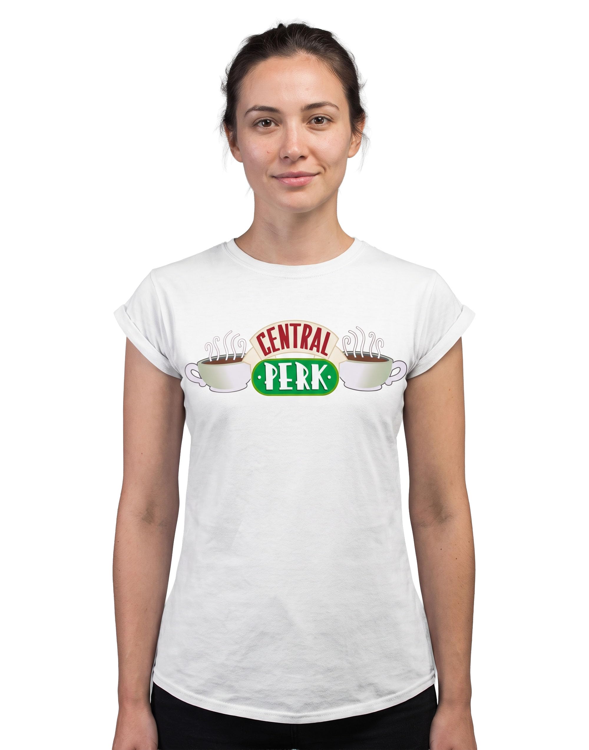 Friends Women's White Short Sleeved T-Shirt | | Official Merch Extra Large