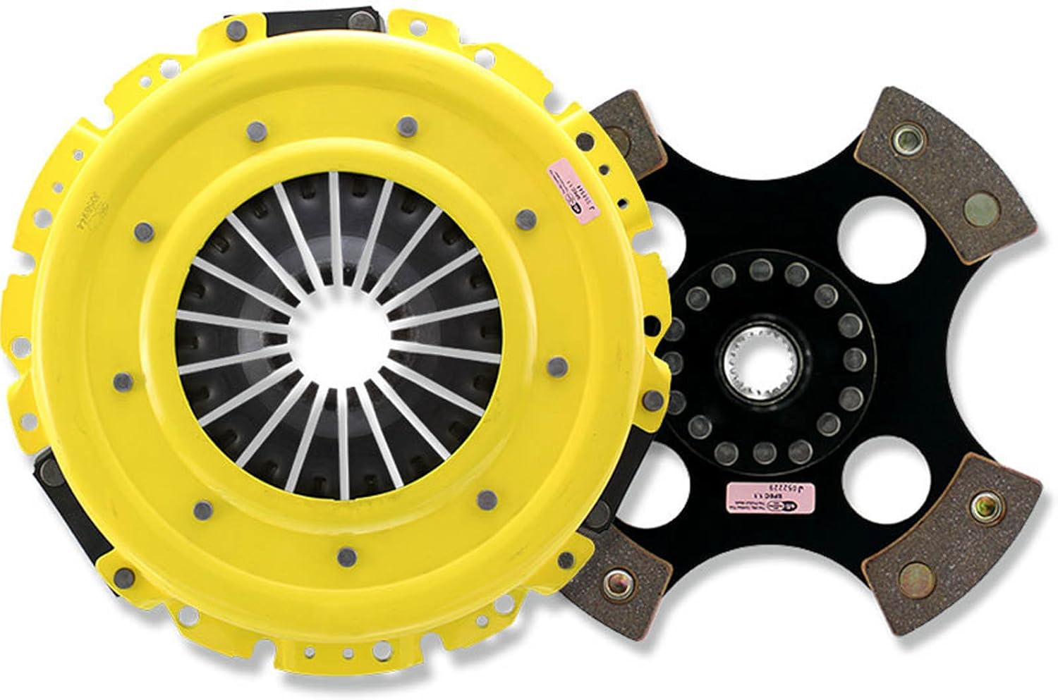 ACT HC4-SPR4 Sport Pressure Plate with Race Rigid 4-Pad Clutch Disc