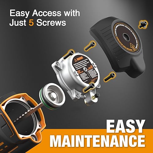 Miniatura 4 de Freeman PE20V2183 - Kit de clavadora de marco inalámbrico y sin escobillas de 21 grados 3-14 pulgadas con batería de iones de litio, cargador y