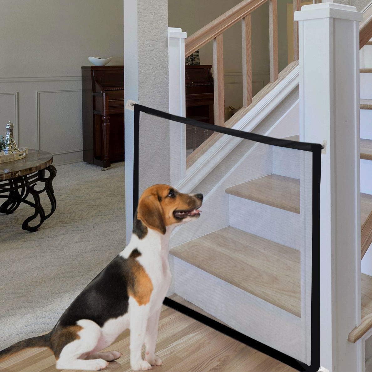 Sumoni mesh Baby gate, Puppy gate Portable Folding Baby