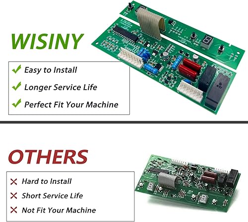 Miniatura 3 de WISINY W10503278 - Tablero de control de refrigerador WPW10503278 compatible con Whirlpool Maytag KitchenAid Kenmore Amana Ikea Inglis Jenn-Air