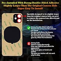 Vista 9 de Reemplazo de tapa trasera de cristal compatible con iPhone 12 6.1" + Herramientas profesionales (Verde)