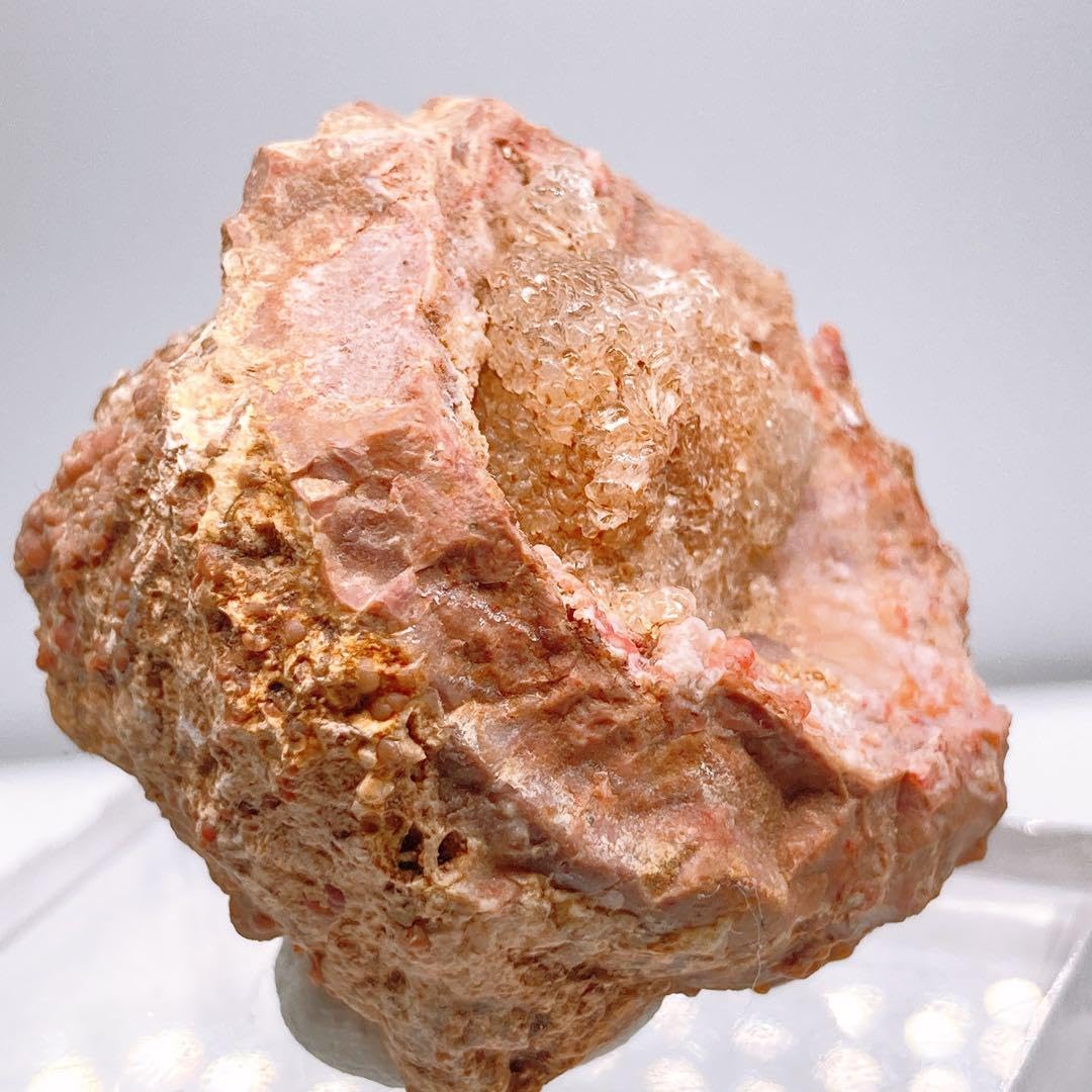 フローライトインハイアライトオパール FH2 共生 鉱物 標本 原石