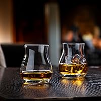 Vista 2 de GLENCAIRN Vaso mezclador de whisky, juego de regalo de 2