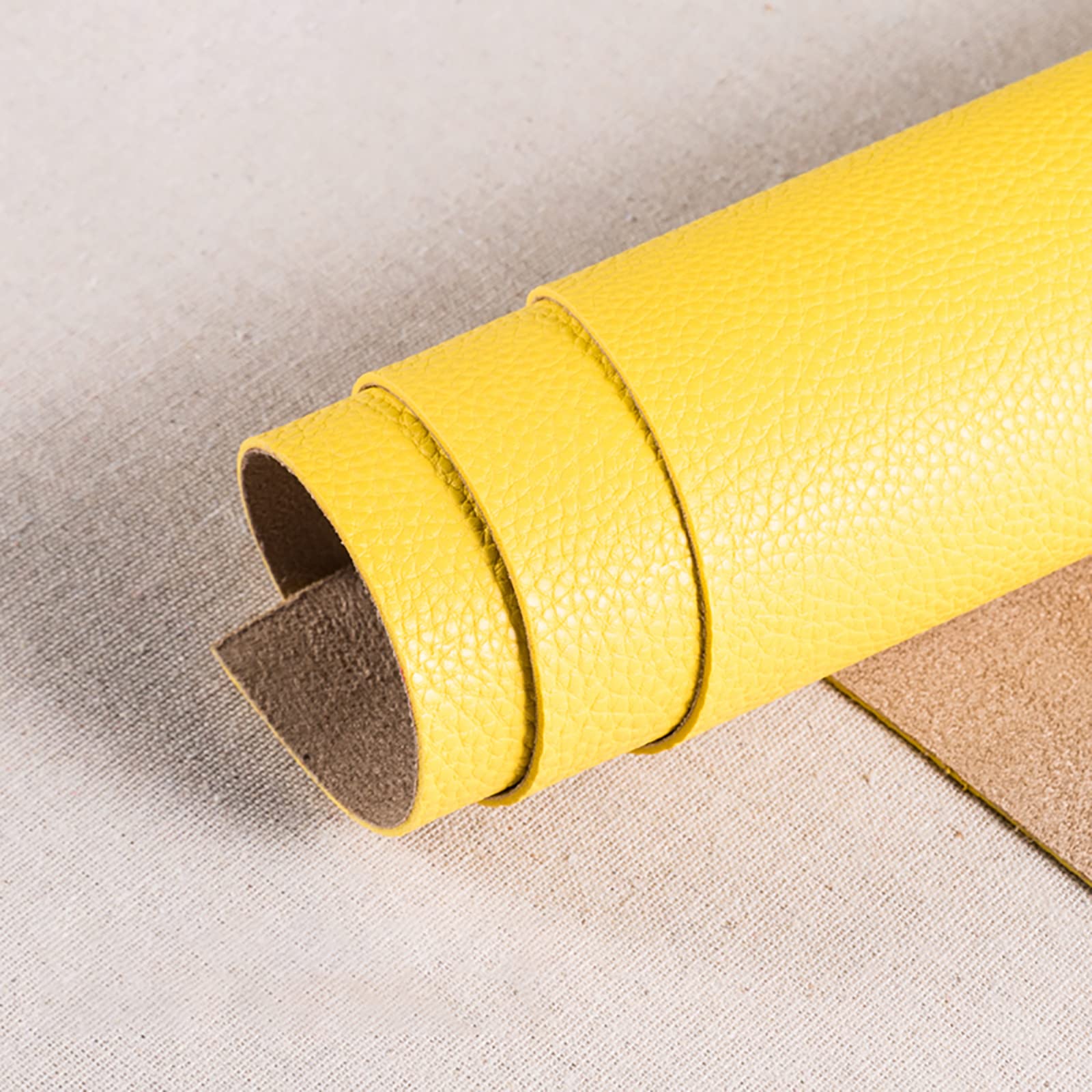 Hoja de tela de piel sintética de ante impermeable, tapicería de cuero sintético de 100 cm x 138 cm, para manualidades, costura, cojín de coche, decoración de silla, sofá, cabecero (tamaño: 1,38