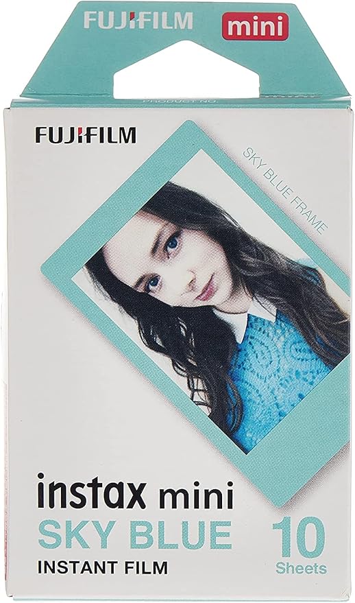 Fujifilm Instax Mini Blue - Película instantánea