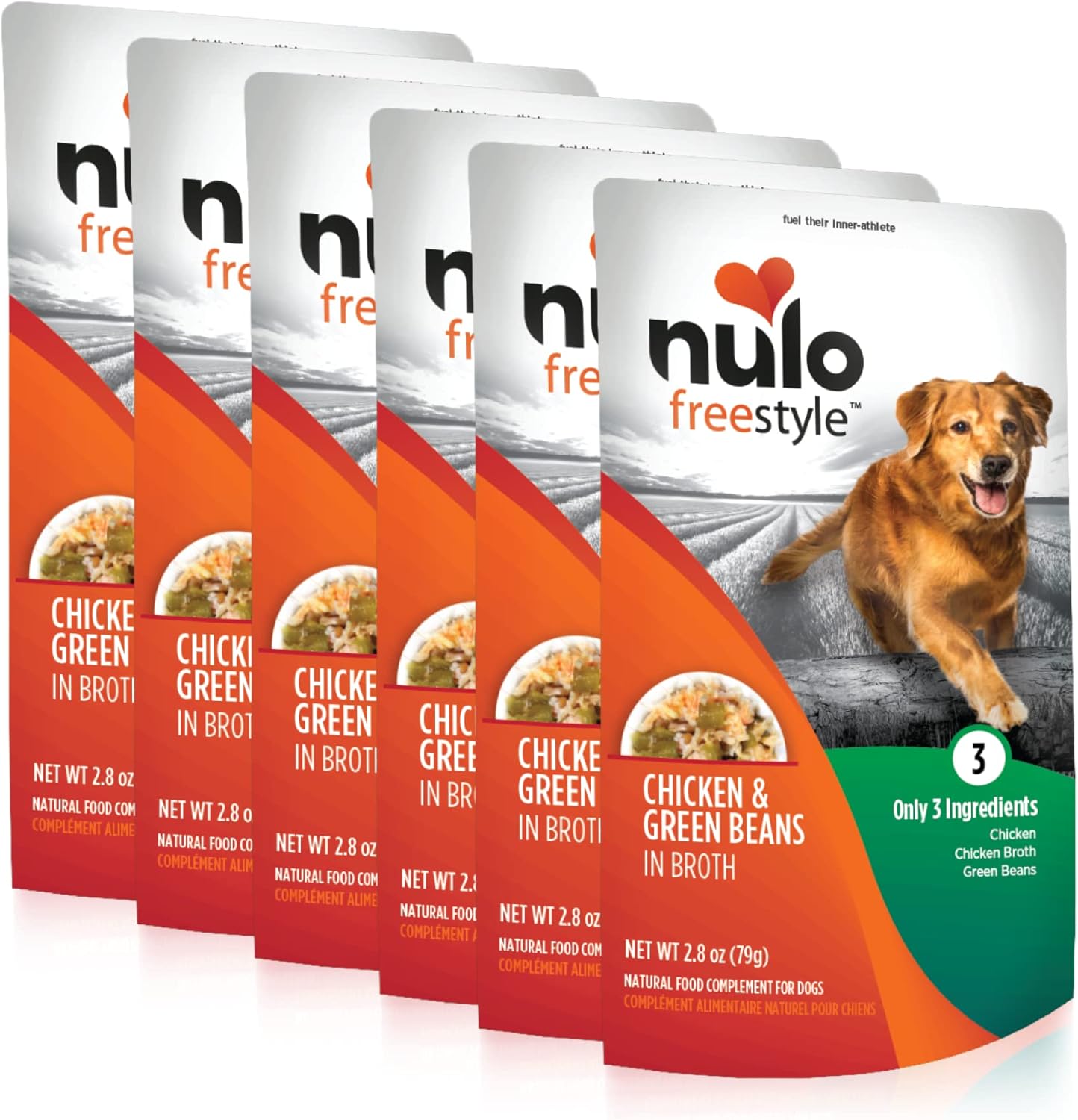 Nulo Freestyle Puppy & Dog Wet Dog Food Topper, Premium