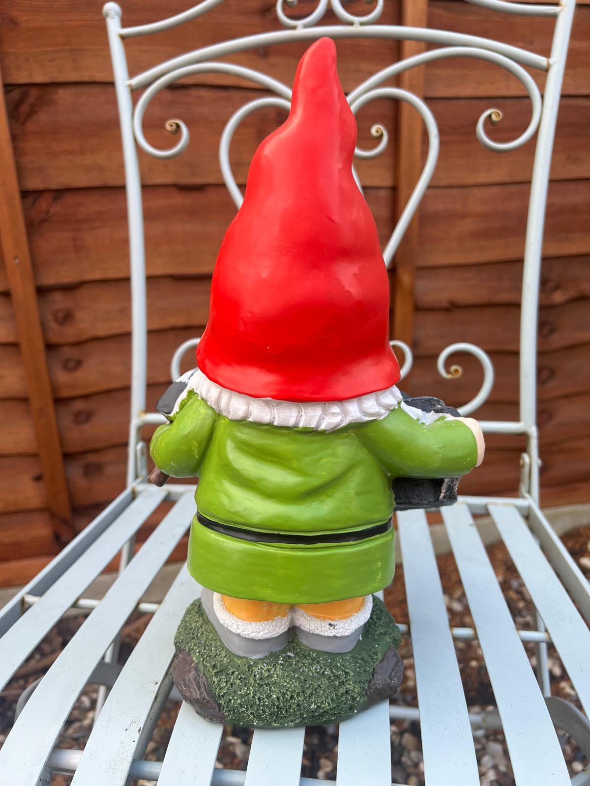 Garten-Gonk-Statue, 20 cm x 13 cm x 33 cm, Zwerg mit Gießkanne, perfekt für Haus und Garten, Dekofigur für Terrasse, Balkon, Hof, Rasen