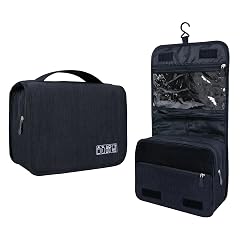 Lcsmaokin Large Capacity Toiletry Bag Travel Bag with Hanging Hook for Men and Women Waterproof Travel Cosmetic Bag