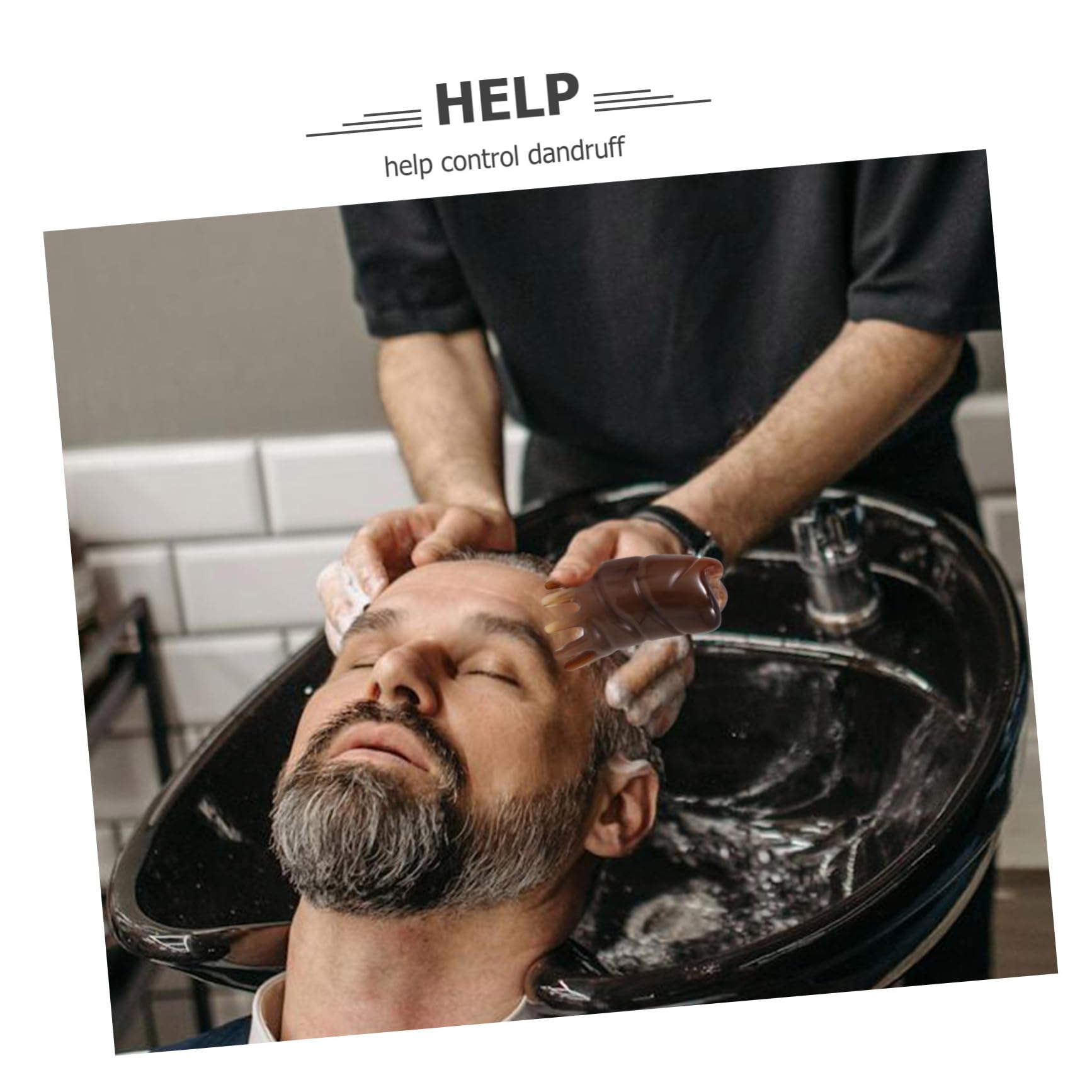 GLEAVI 2 Stücke Kopfhaut Shampoo Pinsel Massage Kamm Kopfhaut Pflege Haar Shampoo Pinsel Kopfhaut Wäscher Pinsel
