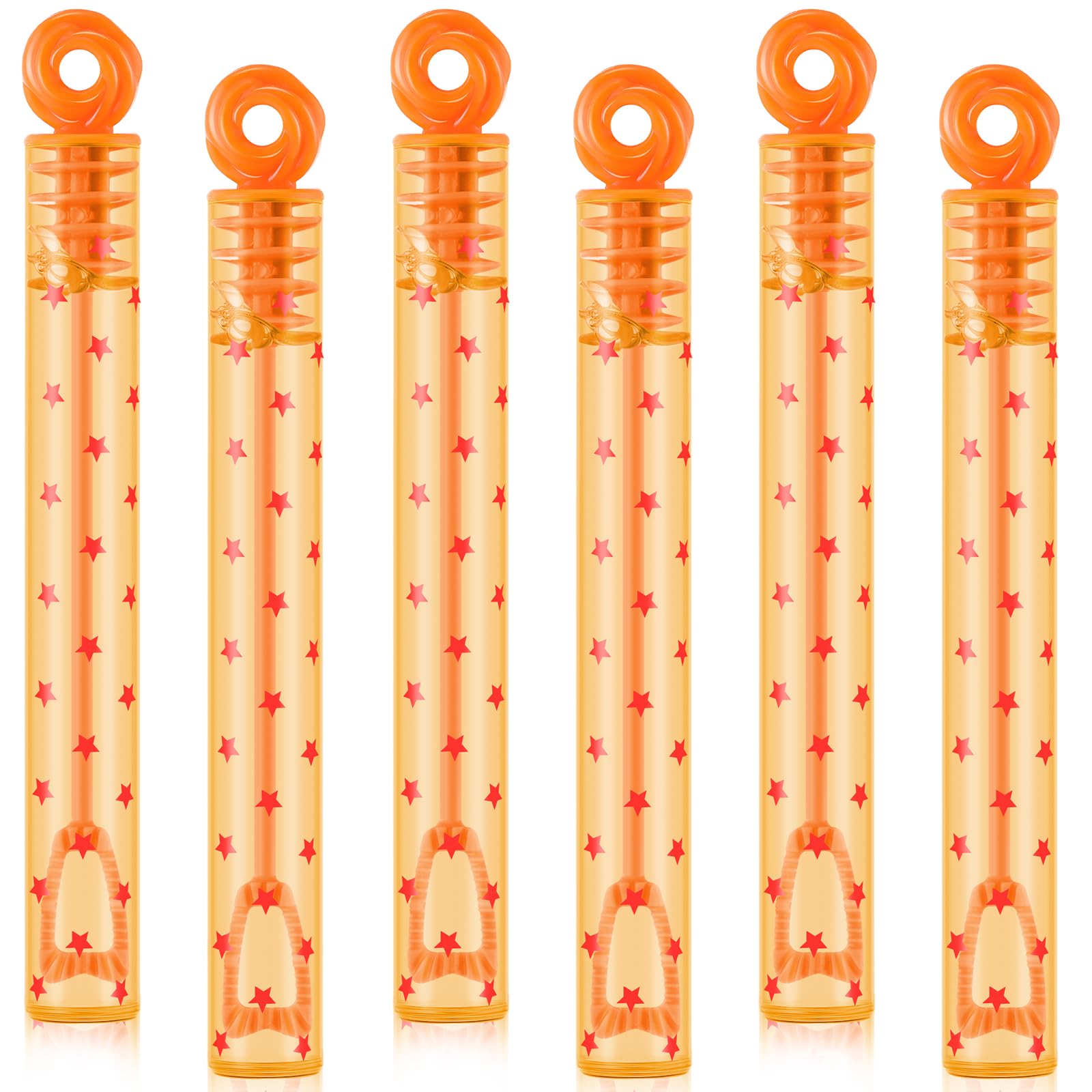 Rotatingpals 20 Pcs Red Star Bubble Wands Bubbles Party Favors for Adult Summer Activity Birthday Gifts Prizes Carnival Goody Bag Stuffers Wedding Supplies — image 1