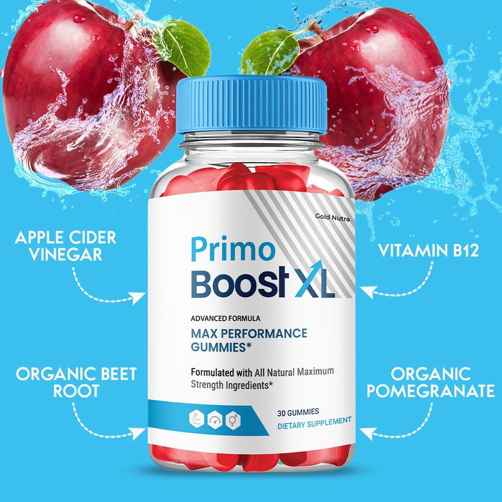 PrimoBoost XL Gummies, Primo Boost XL Supplement, High Potency, All Natural Formula (2 Pack) - Image 4
