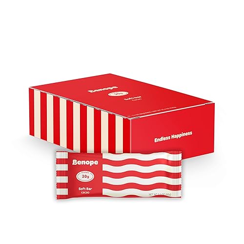 Benope Barra de proteína de cacao Softbar 2.12 oz x 12ea