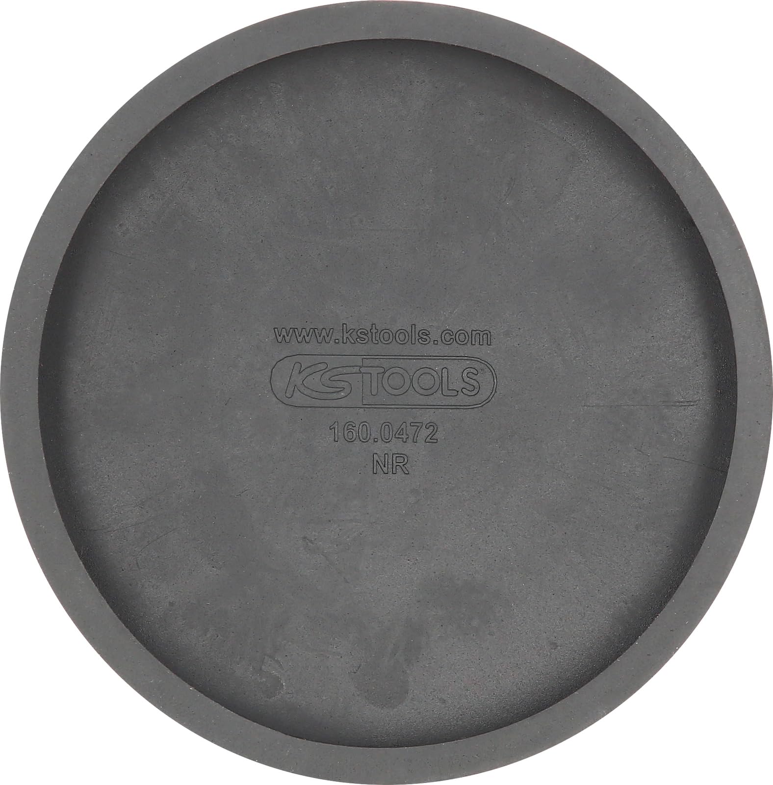 KS Tools 160.0472 Lot de 10 plaques en Caoutchouc pour Pont élévateur Ravaglioli, Ø 150 mm