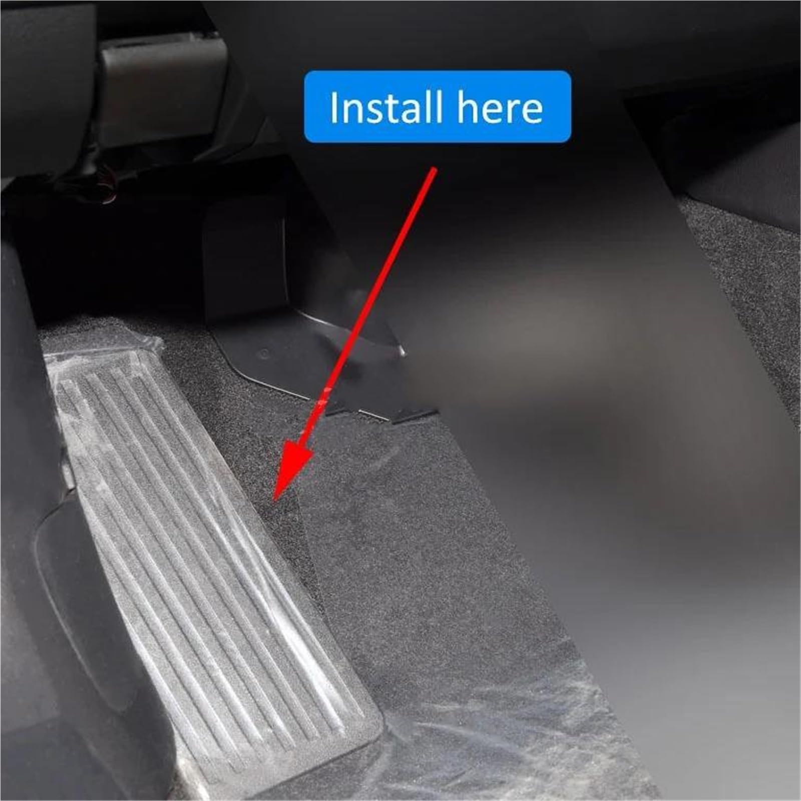 Solidement fixé et pas facilement déplacé Repose-pieds En Aluminium Pour Voiture, Avec Housse Et, Accessoire Intérieur Pour Mazda 3 CX-30 CX-50 CX-60 2019-2023