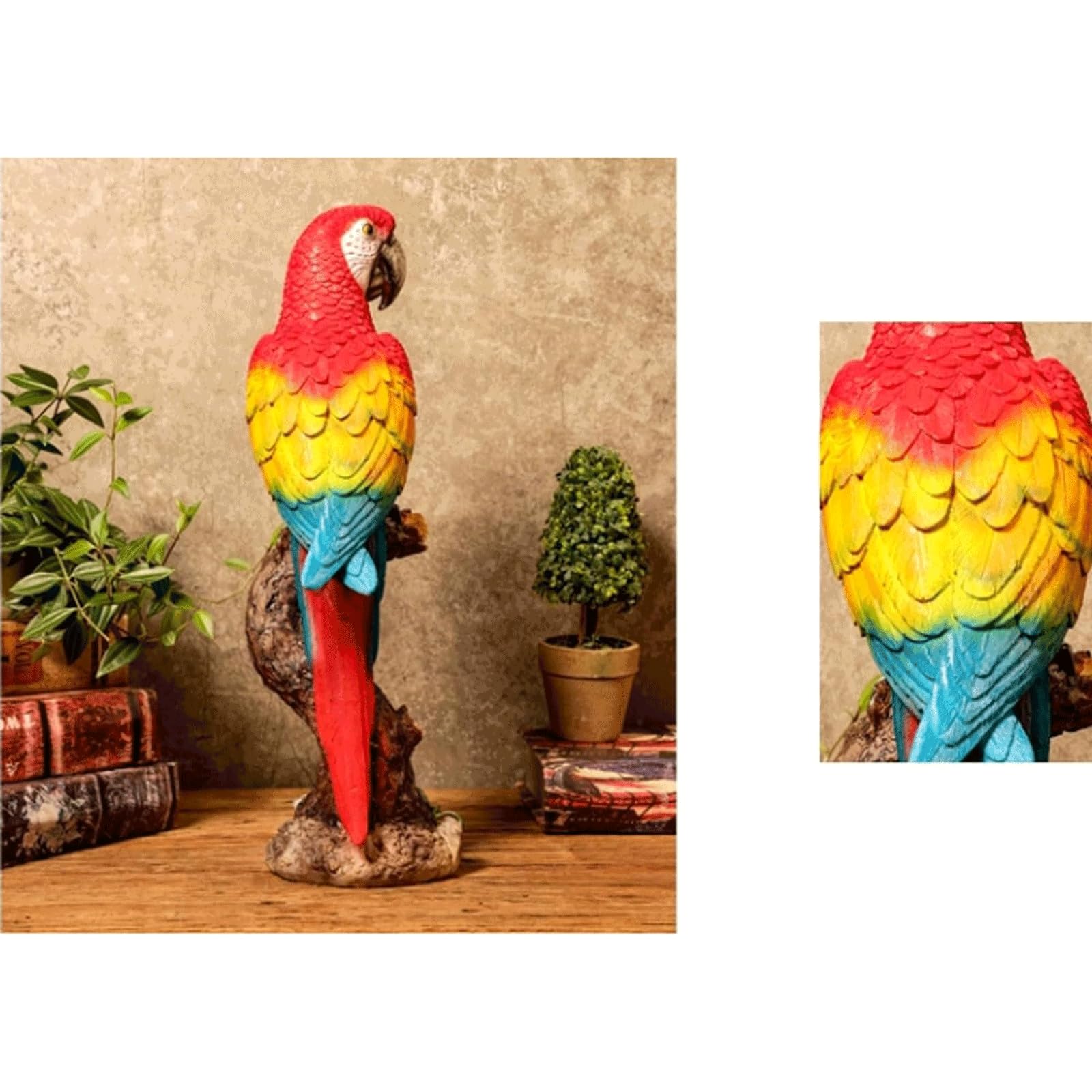 figurka dekoracyjna Moderne Standbeeld Kleurrijke Hars Dierlijke Standbeeld Sculptuur Creatieve Beeldjes En Standbeelden Voor Kamer Thuis Woonkamer Standbeelden świetny prezent