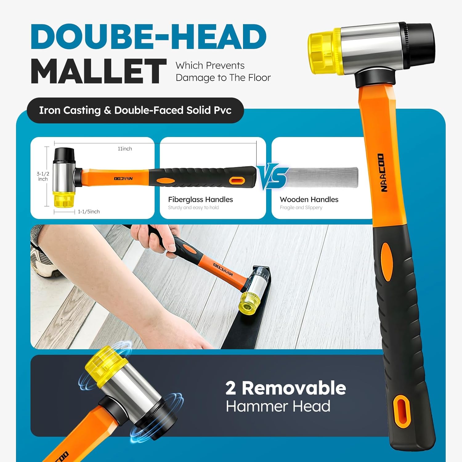 Surprising: 10-Inch Gauge, Notches, 40 Spacers, & Mallet Tested in Vinyl Floor Installation