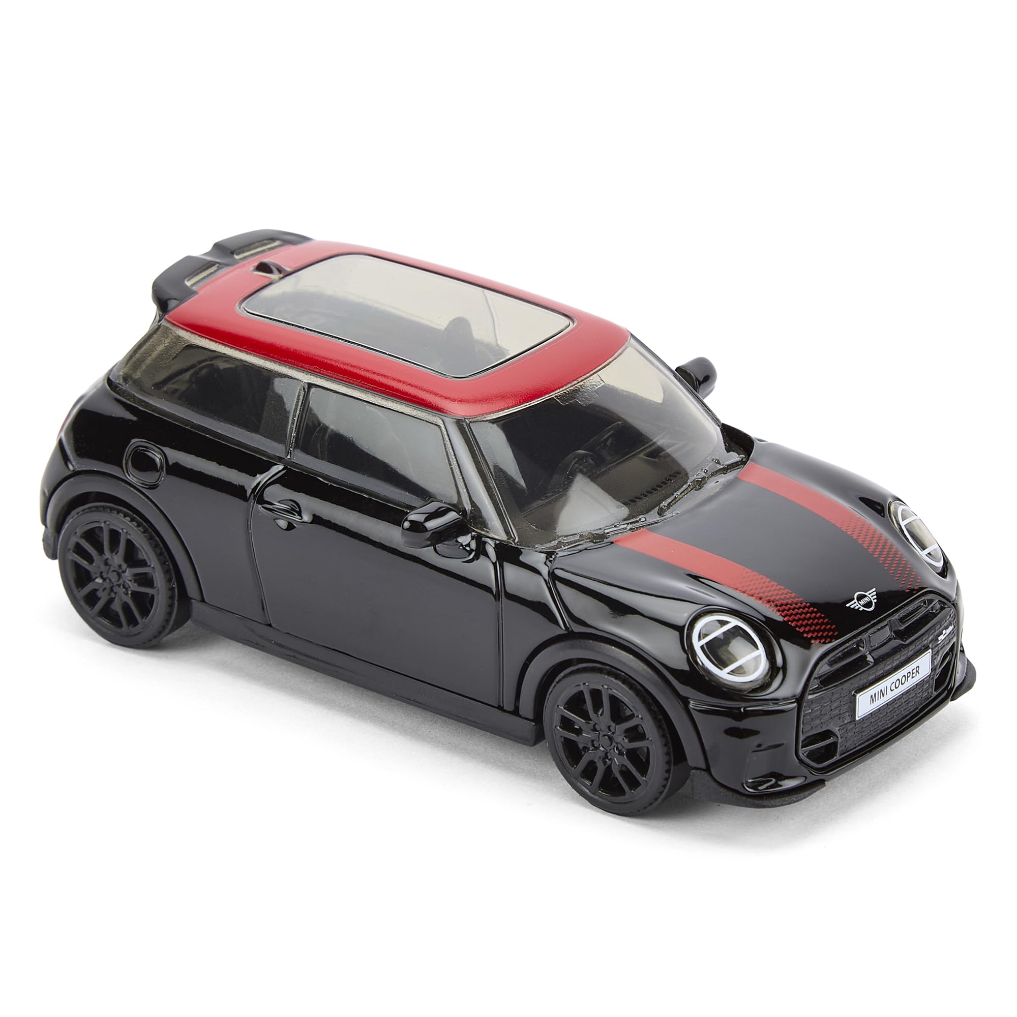 CMJ Mini John Cooper Works 1:43 Scale Model Car - Black | Detailed
