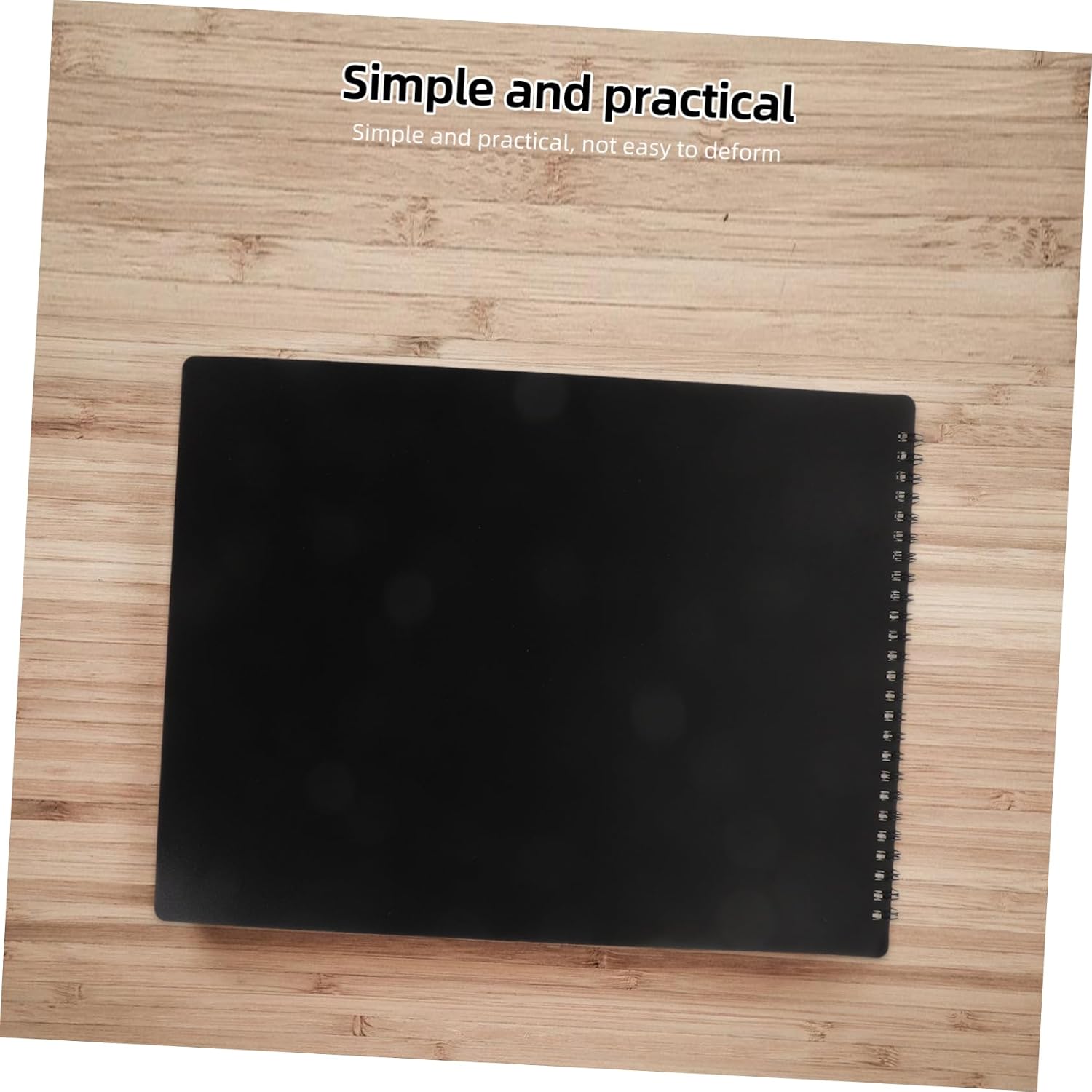 Hemoton Music Binder Folder Horizontal Design for Piano Scores Sheet Sleeves Choir Folder