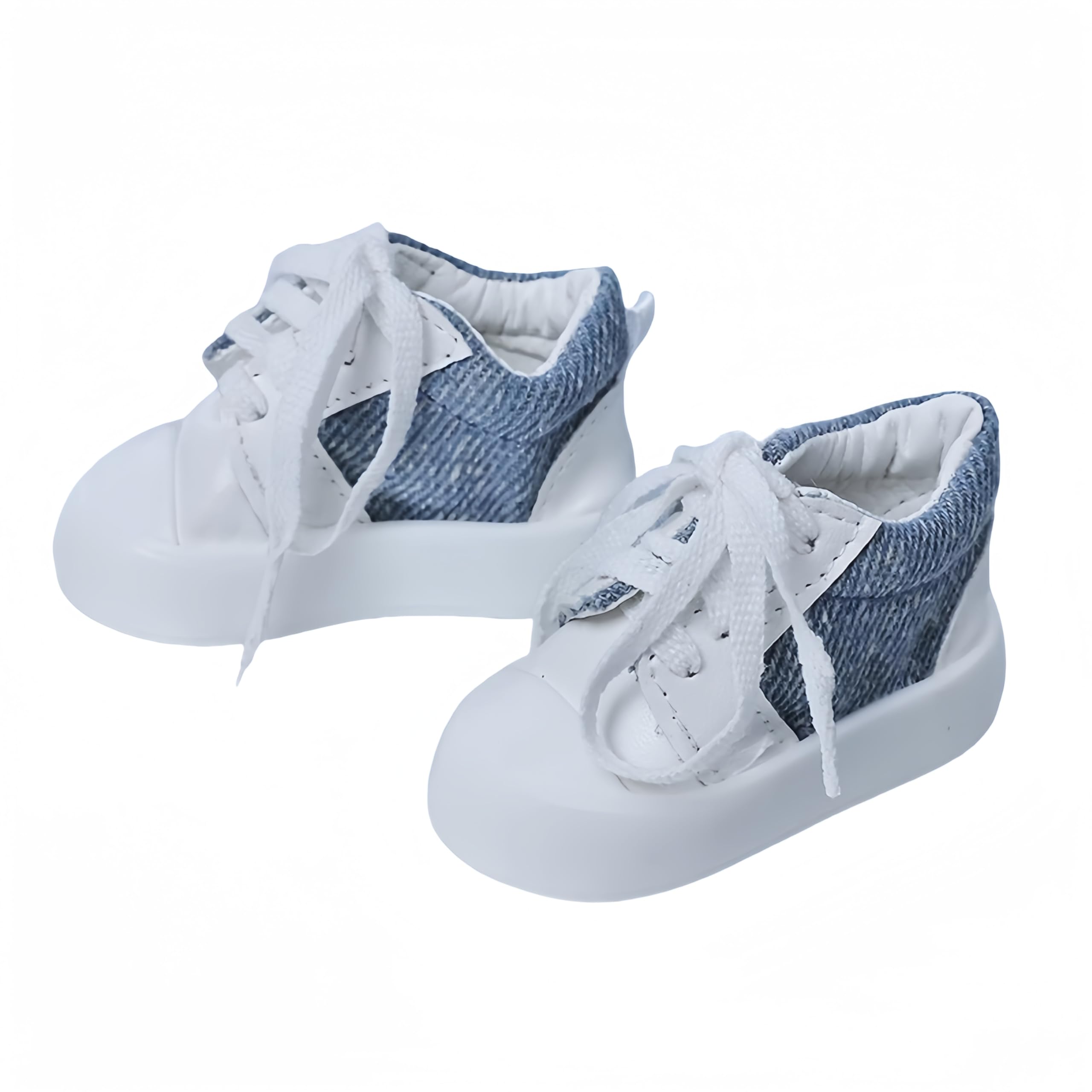 Chaussures pour poupée BJD 1/4 AMITD bleues et blanches - 8