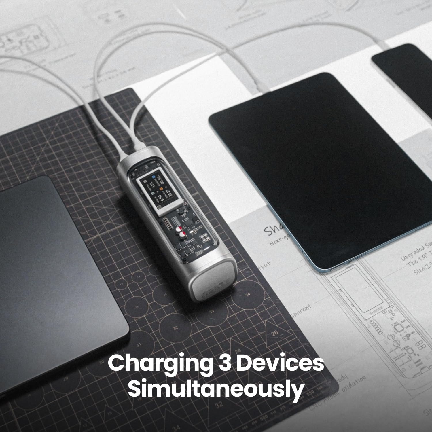 Pixel 140 GaN Charger& SHARGEEK 300 Power Bank Bundle