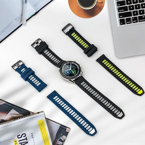 Miniatura 9 de Replacement Band for Garmin Forerunner 265 Watch Bands,Soft Silicoen Strap fit Garmin Forerunner 265255745 Venu 2ActiveVivoactive 4 GPS Running