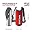 Tuff Pupper PupFlask Insulated Neoprene Dog Water Bottle Holder Sling with Wide Adjustable Shoulder Strap, Great for Travel, Walking, Hiking, Portable Pet Water Bottle Holder (40 OZ, Crimson Red)