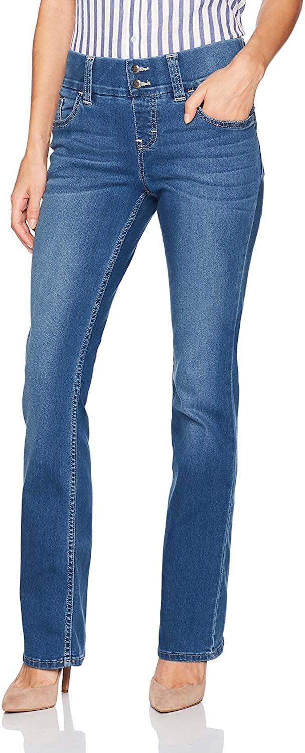 Riders by Lee Indigo Women's Pull on Waist Smoother Bootcut