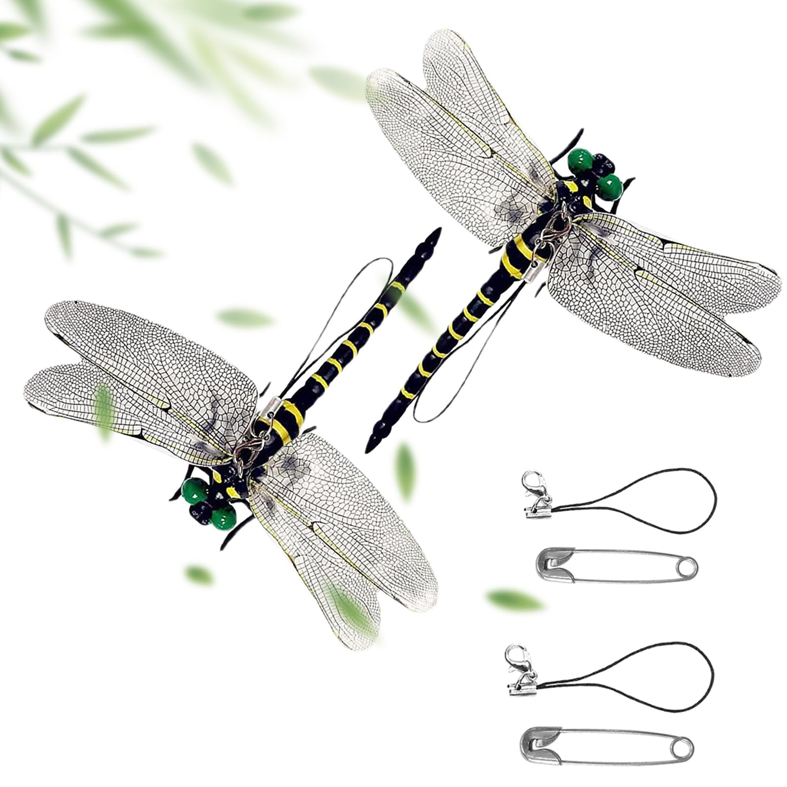 天敵で虫除け トンボ 蜻蛉 モデル 虫除け2cm キャンプ　オニヤンマ Amazon.co.jp: 天敵で虫除け トンボ 12cm級 オニヤンマ 虫除け 蜻蛉 虫