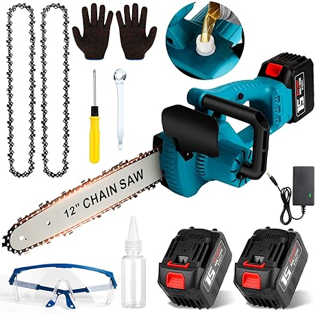 12-Inch Battery Chain Saw: Premium Gardener Choice
