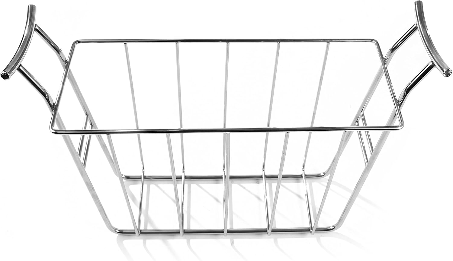 Spectrum Diversified Euro Magazine Basket, Chrome Magazine Holders