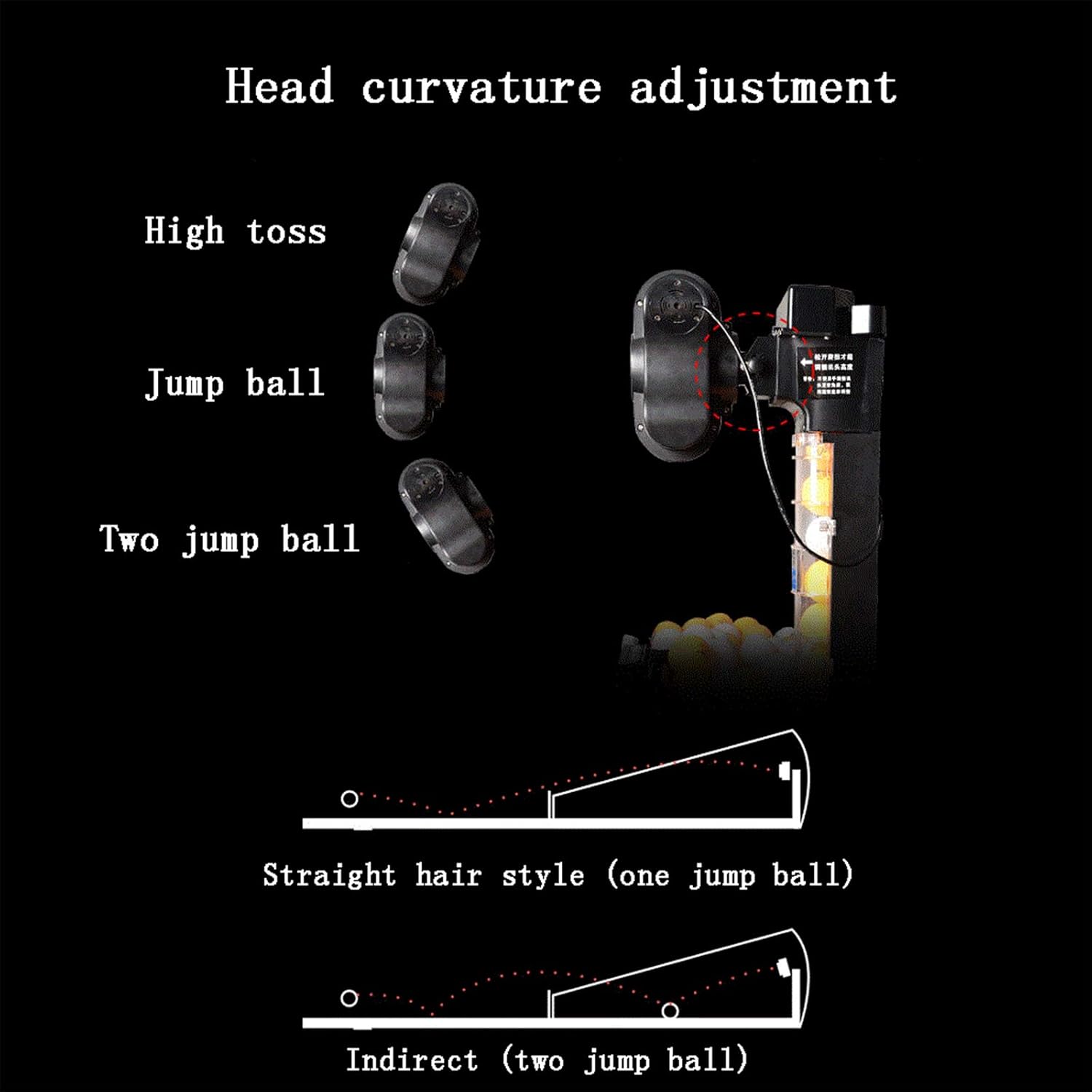 Table Tennis Robot Machine,Tabletop Ping Pong Robot Machine with Catch Net for Training,Table Tennis Robot Automatic Ping Pong Robot Machine for Training