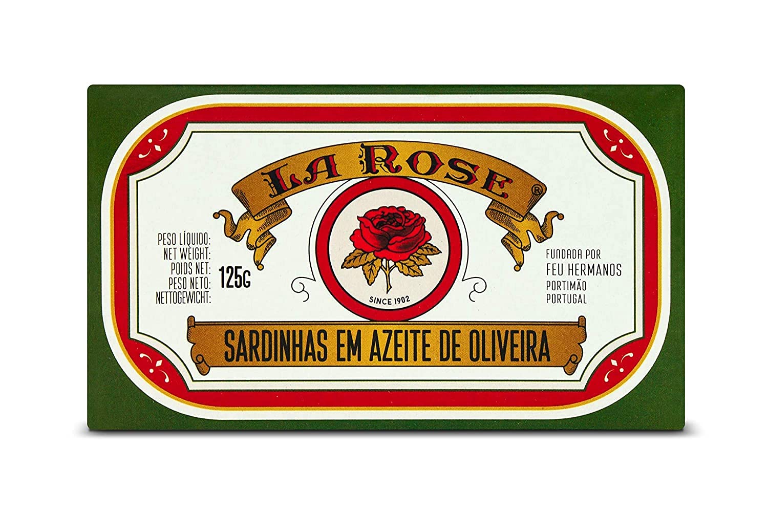 La Rose - Portugiesische Sardinen Set - 5 Arten - Portugal