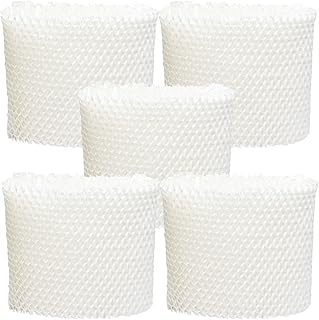 5-Pack Replacement WF2 filter for Honeywell, Vicks, Sunbeam, Kaz - Compatible with Honeywell HCM-300T, HCM-350, HCM-631, Vicks V3100, V3700, HCM-710, Honeywell HCM-315T, Vicks V3900, Honeywell HCM-630
