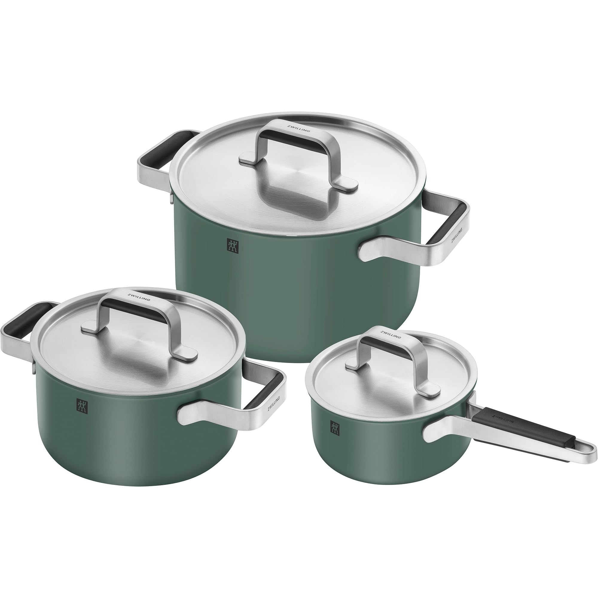 最終値下げ　新品　未使用　ZWILLING COOKWARE SET 3点セット Amazon.com: ZWILLING Simplify 9-pc Cookware Set, Premium