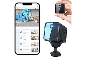 Cellular Security Camera, No Wifi Security Camera, with SIM Card & 4G Cellular Connection