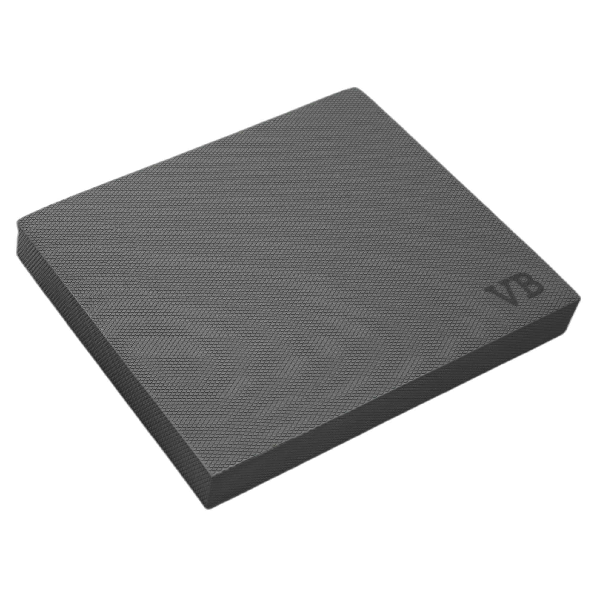VonBueren Balance Pad XL | 48 x 40,5 x 6 cm grau | Balancepad rutschfest | Schaumstoffmatte für Stabilitätstraining, Yoga, Physiotherapie und allgemeine Fitness