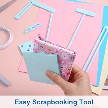 6Pcs Bookbinding Stencil Set for Journal & Scrapbooking