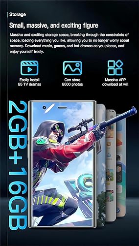 Miniatura 7 de Broisae Mini teléfono celular desbloqueado 3G Mini Smartphone Android 8.1 Teléfono más pequeño del mundo 3.0 Pequeño Smartphone Dual Sim Teléfonos