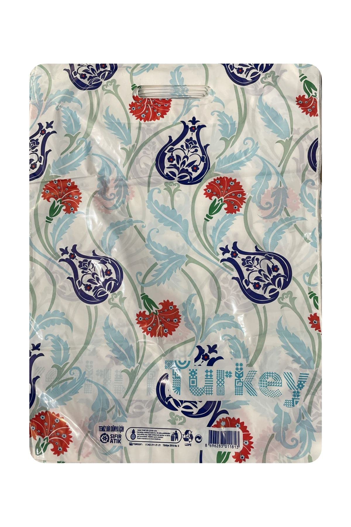 Arma Naksan Renkli Takviyeli Poşet No:3 33x45 cm (50 Adet)