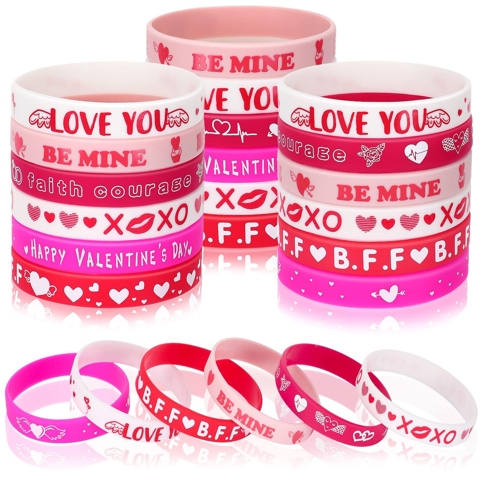 Camping Silicone Bracelets - 42pcs Party Favors -26
