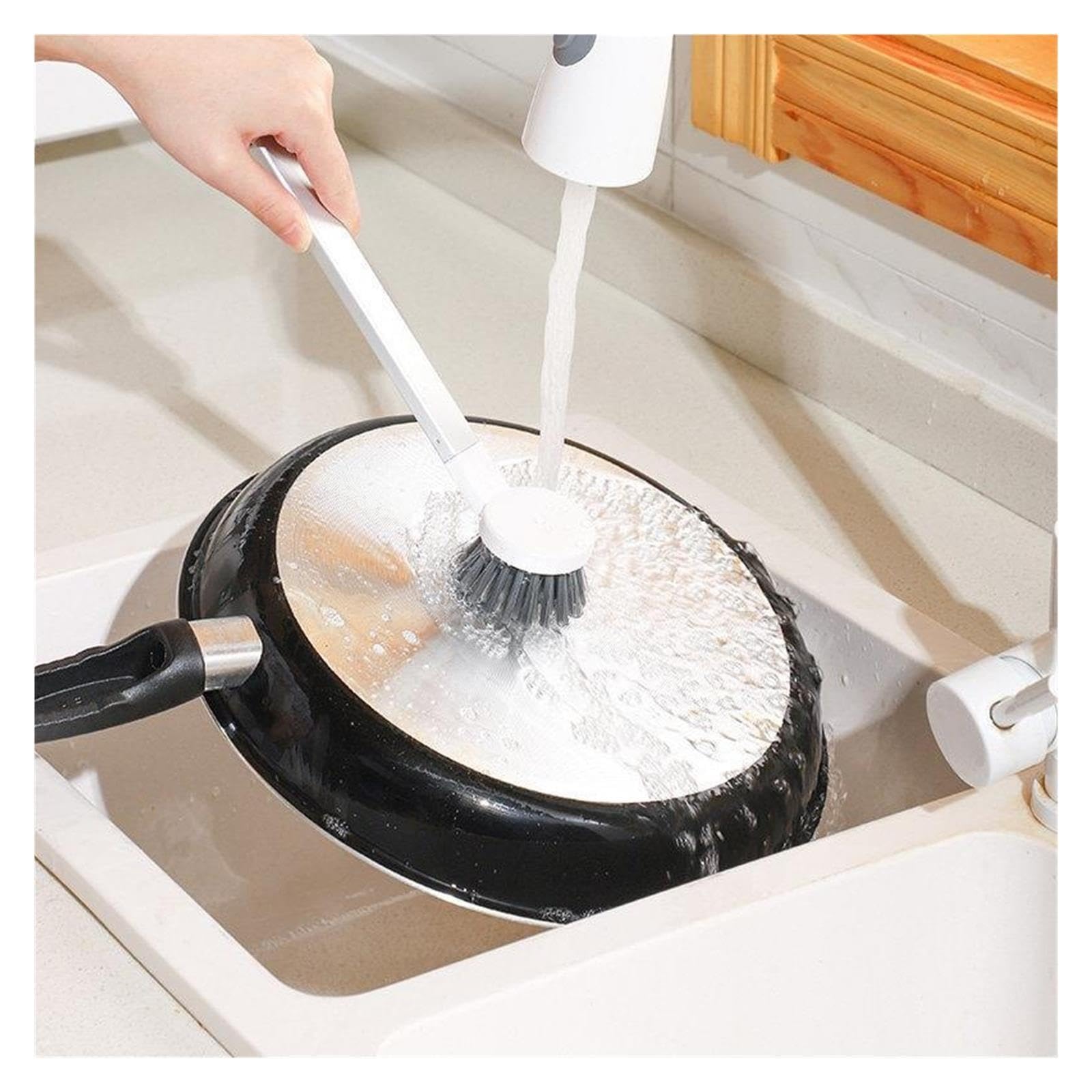 3pcs Household Kitchen Pot Brush pour Cuisine