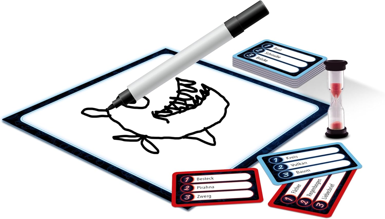 Piatnik 6741 Activity Lasershow – The Drawing Game for Laser Painters