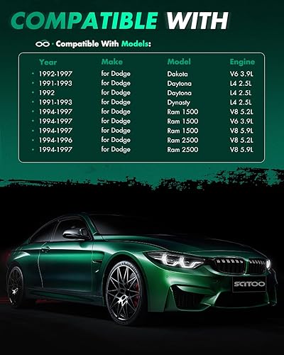 Vista 2007 de SCITOO 1 bobinas de encendido con 4 bujías de iridio para Chevrolet 2011-2015 Cruze 1.4L 2016 Cruze Limited 1.4L 2012-2020 Sonic 1.4L 2013-2021 Trax