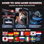 Autel MaxiCOM MK808S Scanner, 2026 Full Bidirectional Tool Same as MK808BT Pro MX808S,28+ Resets,Active Test,AutoAuth, All System Diagnostic, Injector Coding, Android 11, Update Of MK808 MX808 MK808ZG