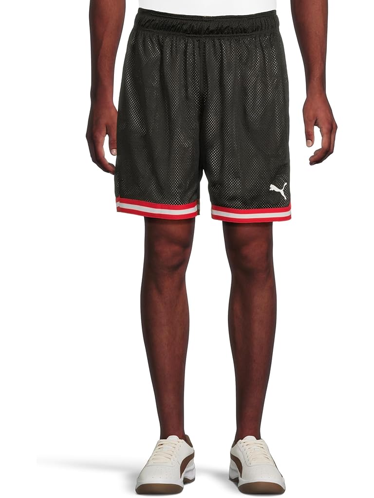 Black PUMA Hoops X E.t. Shorts